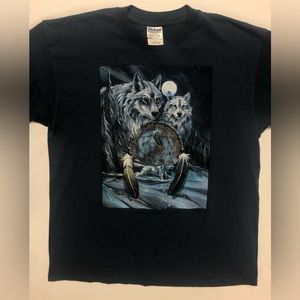 VINTAGE WOLF T SHIRT